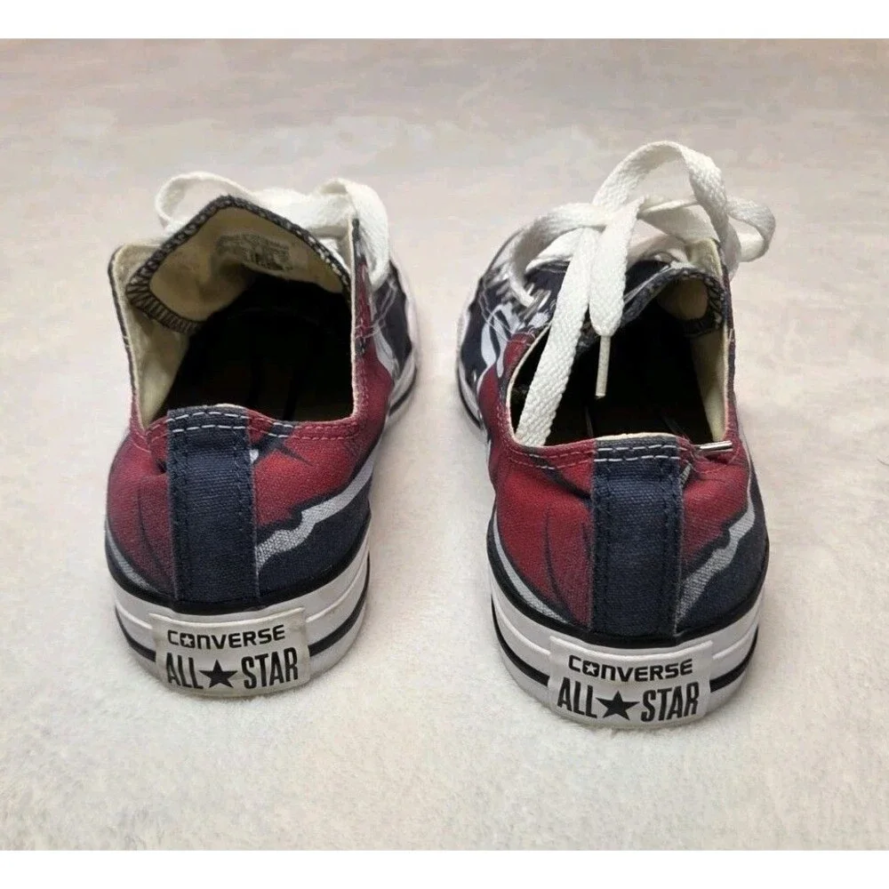 Converse Cleveland Indians Feather Theme Low Top All Star Mens 7 Womans 5